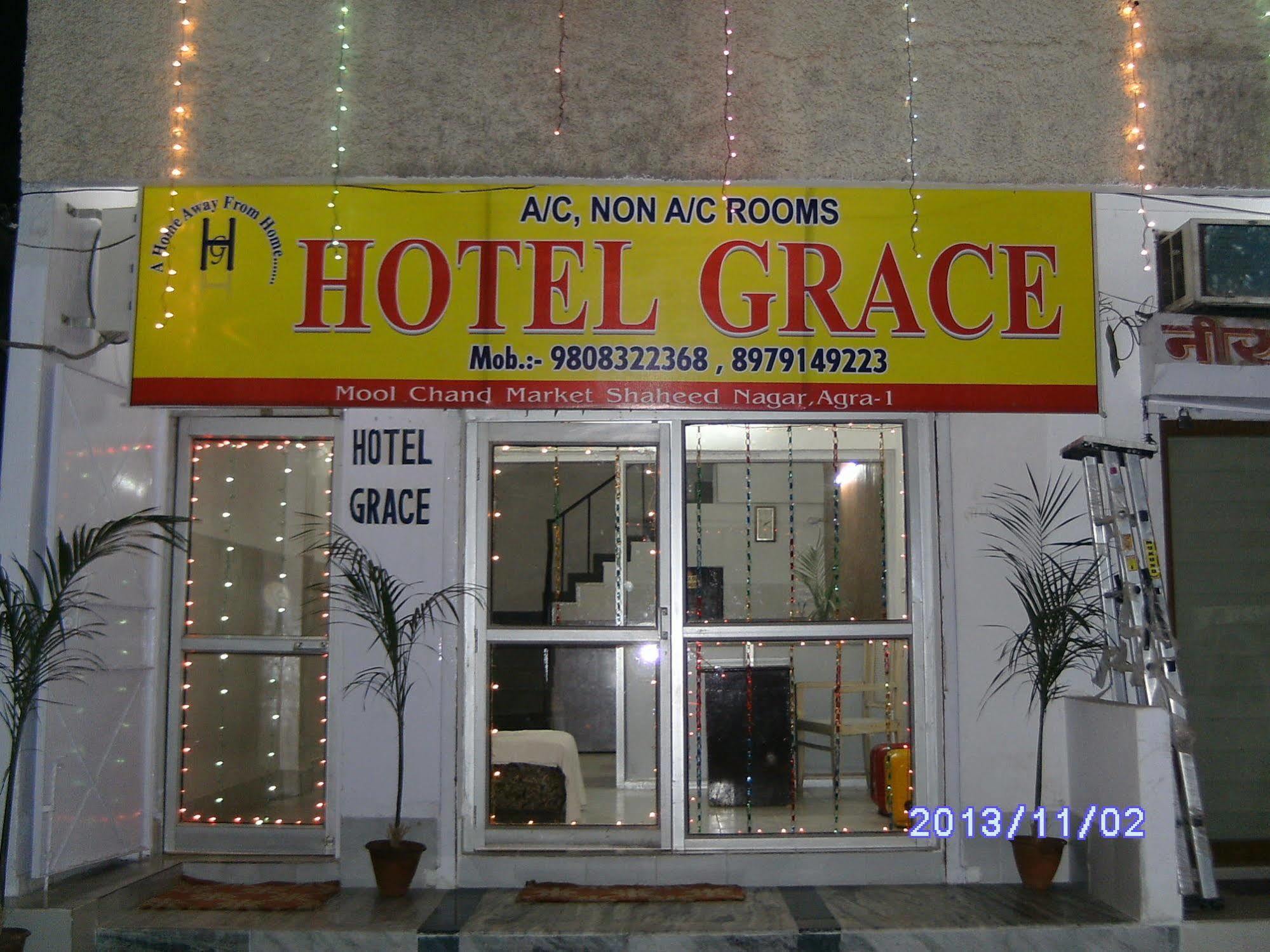 Hotel Grace Agra  Bagian luar foto